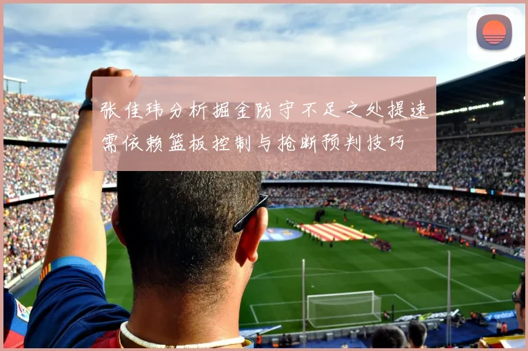 张佳玮分析掘金防守不足之处提速需依赖篮板控制与抢断预判技巧